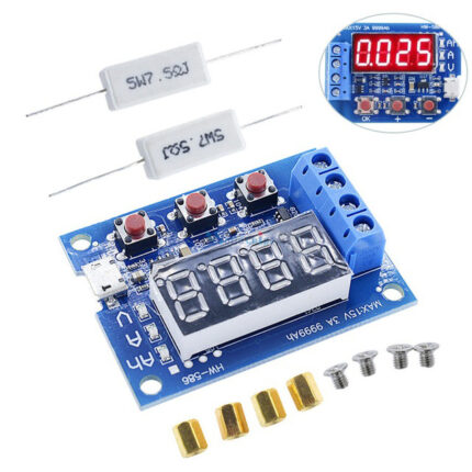 ZB2L3 HW-586 HW586 Battery Capacity Tester External Load Discharge Type Module In Pakistan