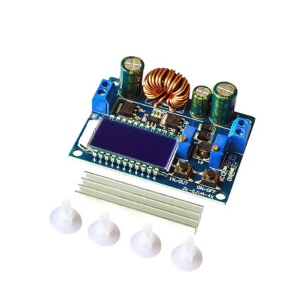 4A Buck-Boost Converter Module Adjustable Buck Boost Board With LCD Display