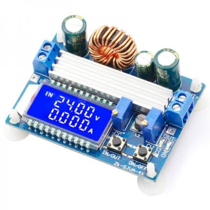 4A Buck-Boost Converter Module Adjustable Buck Boost Board With LCD Display