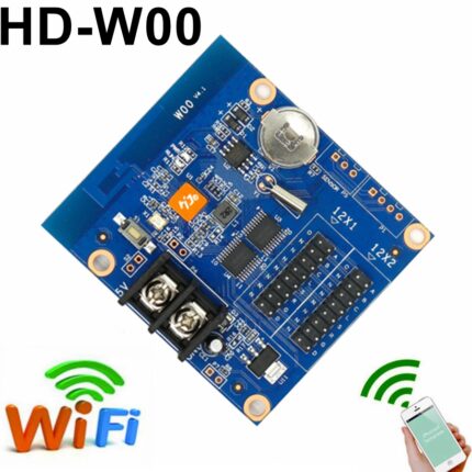 HD-W00 Wi-Fi Single Color LED Display Controller Card in Pakistan