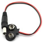 9V Battery Snap Connector to DC Male Power Adapter Cable for Arduino in Pakistan