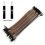 30Cm Pin to Pin DuPont Line 40pcs Jumper Wire Cable In Pakistan