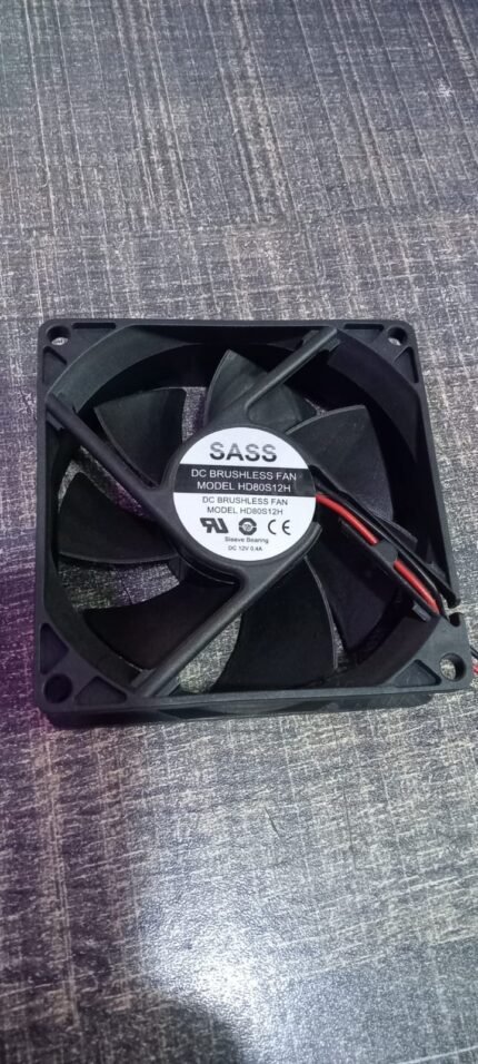 SASS HD80S12H 0.4A 2 LINES 12 VOLT DC FAN FOR UPS AND SOLAR INVERTER in Pakistan