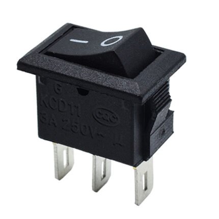 SPDT Rocker Switch Button 3 Pin 2 Position 6A 250V in Pakistan