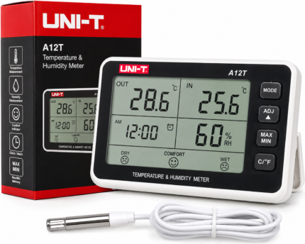 UNI-T A12T Temperature & Humidity Meter In Pakistan