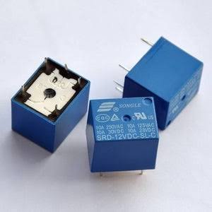 12v Coil T73 Relay 10 Amp Spdt 5 Pin Relay In Pakistan