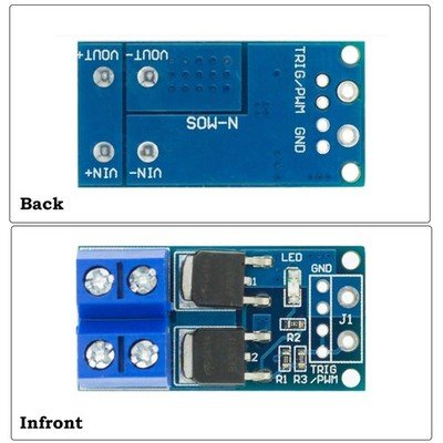 15a 400w Mosfet Trigger Switch Drive Module In Pakistan