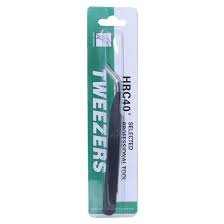 Black Vetus Tweezer HRC40 Antistatic Stainless Steel ESD 15 In Pakistan